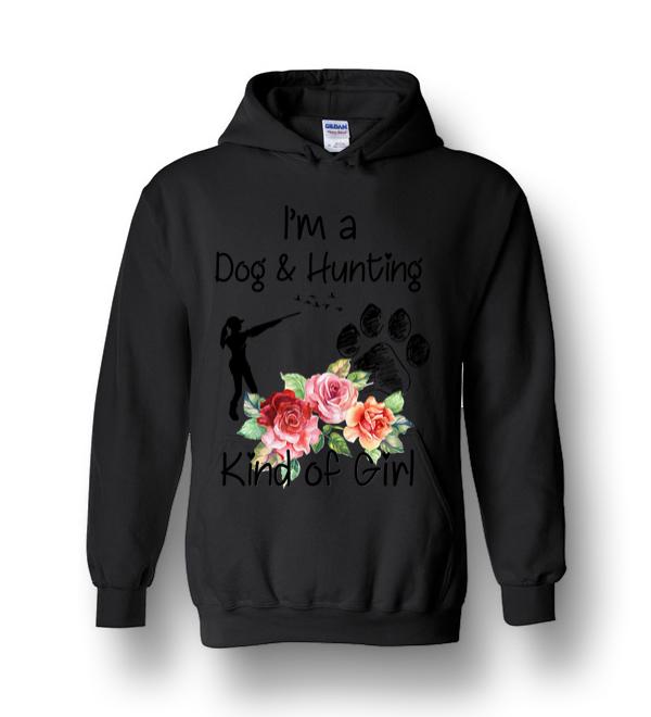 I’m A Dog And Hunting Kind Of Girl Heavy Blend Hoodie