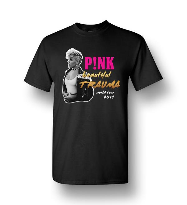 Pink Shirts Beautiful Music Gift 2019 Trauma Men Short-Sleeve T-Shirt