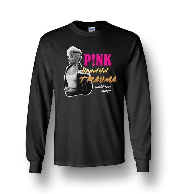 Pink Shirts Beautiful Music Gift 2019 Trauma Long Sleeve T-Shirt