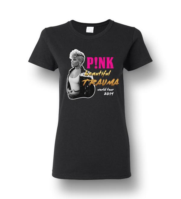 Pink Shirts Beautiful Music Gift 2019 Trauma Ladies Short-Sleeve