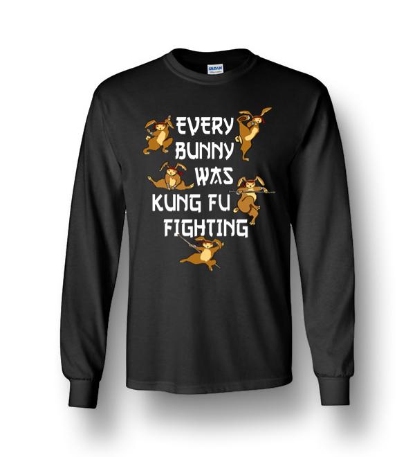 Kung Fu Bunny Funny T-Shirt