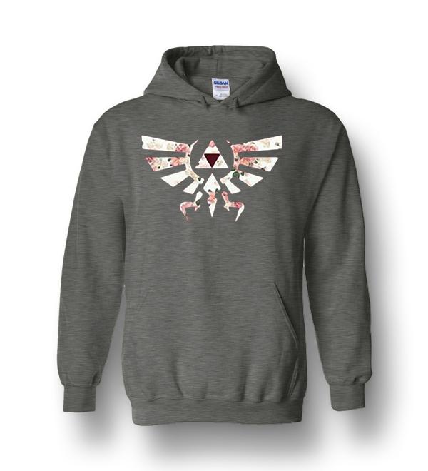 zelda triforce hoodie