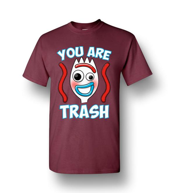 forky im trash t shirt