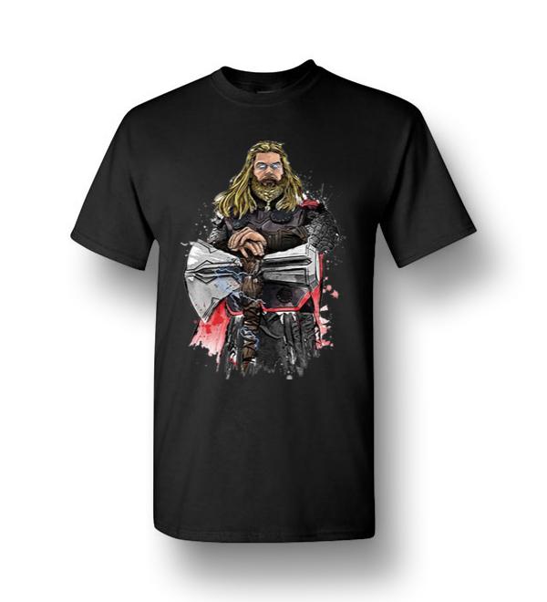 God Of Thunder Thor With Stormbreaker Men Short-Sleeve T-Shirt ...