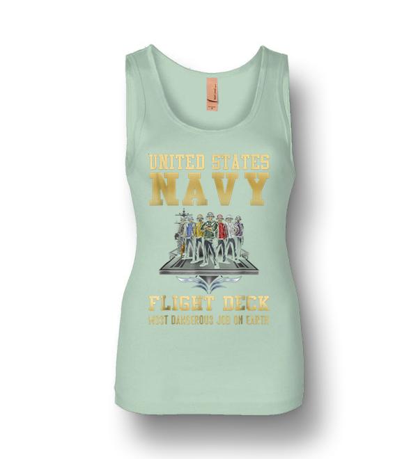 navy flight deck green shirts