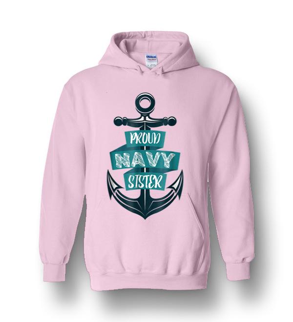 Veteran Proud Navy Sister Heavy Blend Hoodie - DreamsTees.com - Amazon ...