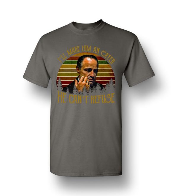 Vito Corleone I’ll Make Him An Offer He Can’t Refuse Vintage Men Short ...