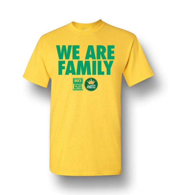 We Are Family Lebron James Family Foundation Men Short-Sleeve T-Shirt ...