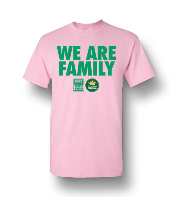 We Are Family Lebron James Family Foundation Men Short-Sleeve T-Shirt ...