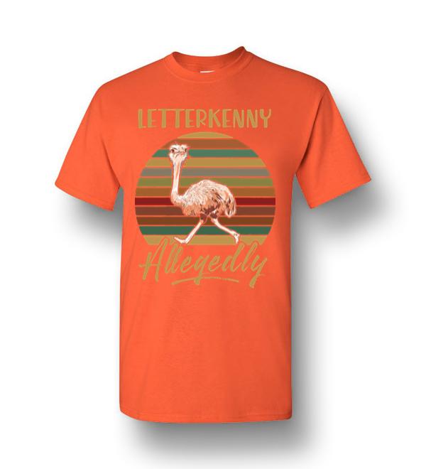 ostrich allegedly shirt