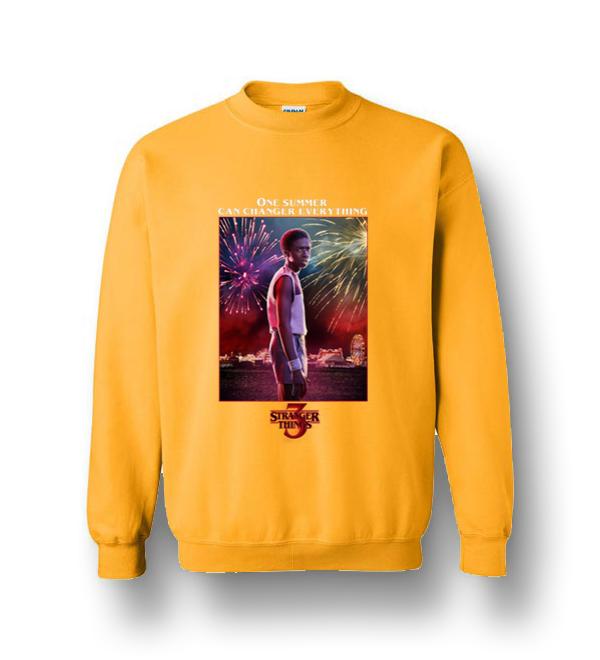 stranger things crewneck sweatshirt