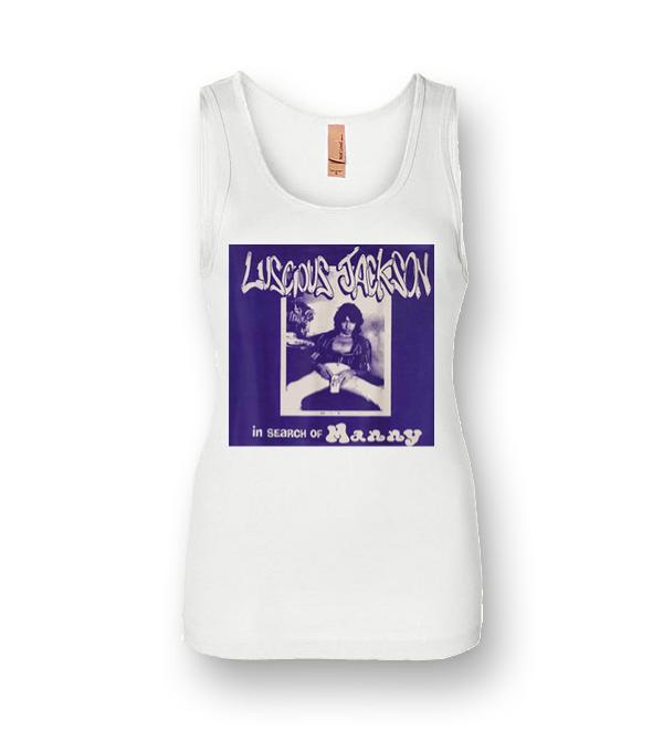 Luscious Jackson Original In Search Of Manny Album Womens Jersey Tank ...