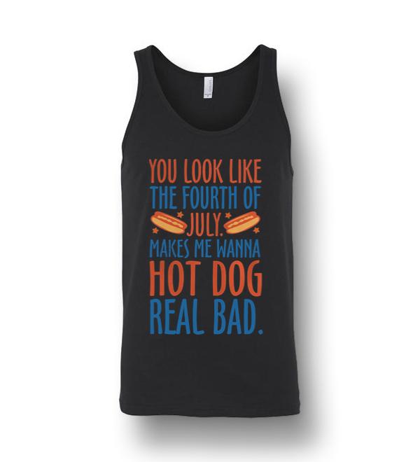 makes me want a hot dog real bad shirt