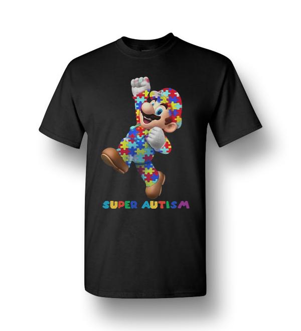 super mario autism shirt