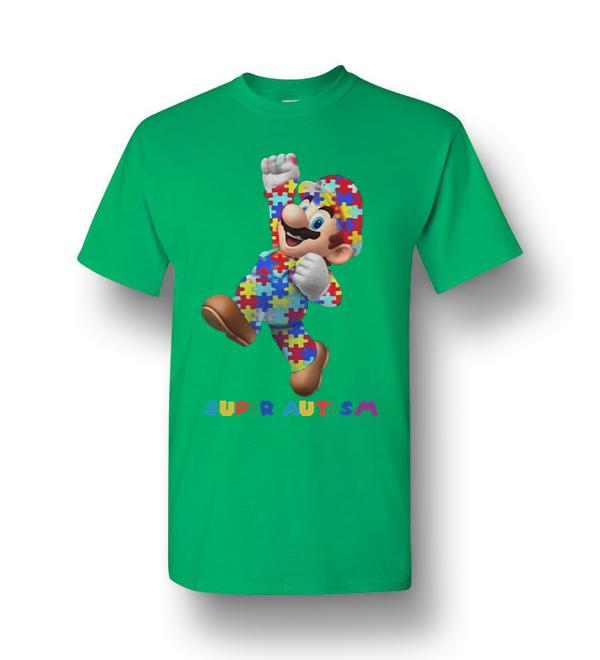 super mario autism shirt