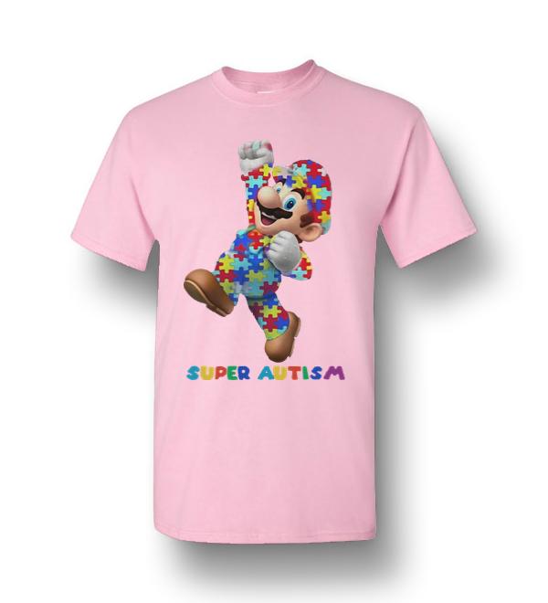 super mario autism shirt