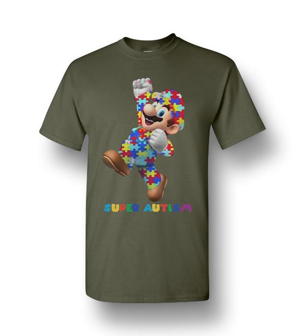 super mario autism shirt