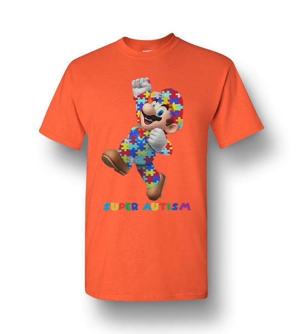 super mario autism shirt