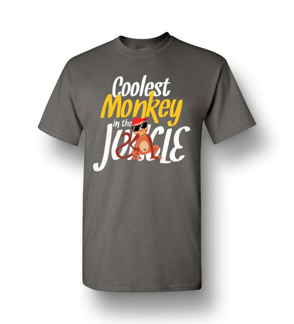 Coolest Monkey In The Jungle Men Short-Sleeve T-Shirt - DreamsTees.com