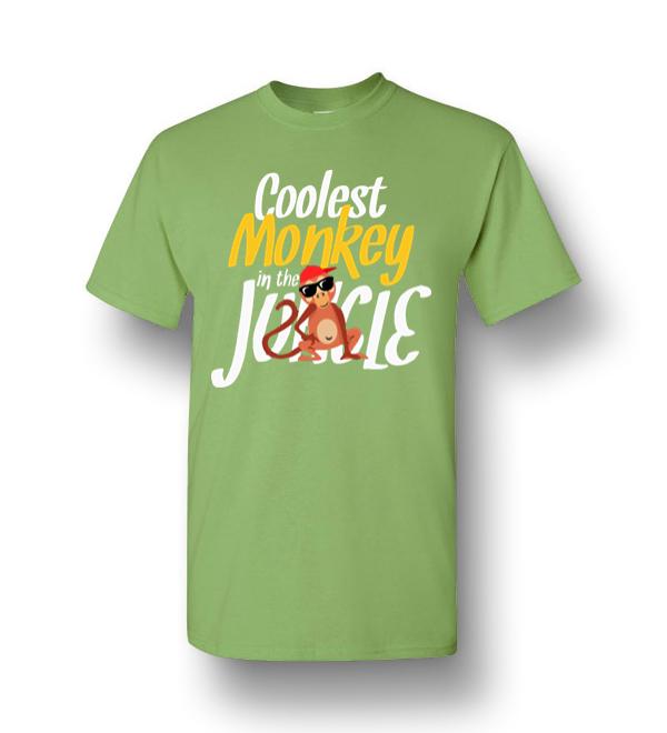 Coolest Monkey In The Jungle Men Short-Sleeve T-Shirt - DreamsTees.com