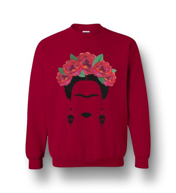 Frida Kahlo Feminist Shirt Girl Power Sweatshirt Feminist Gift Feminism GRL PWR Womens Sponge Fleece Wide Neck Sweater