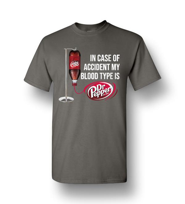 my blood type is dr pepper shirt