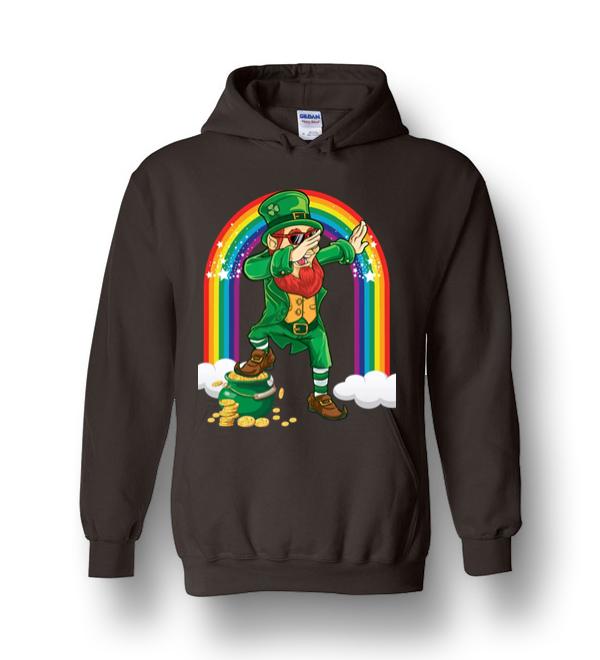 Leprechaun Dabbing St Patricks Day Heavy Blend Hoodie - DreamsTees.com ...