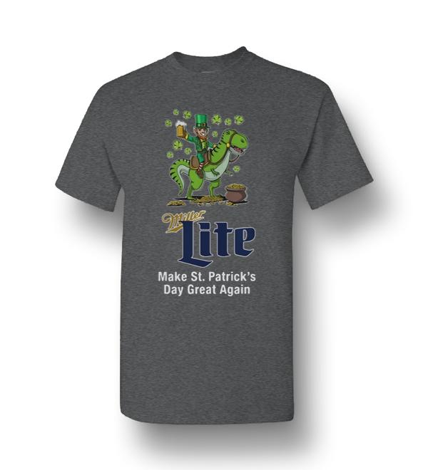 miller lite st patty's day shirt