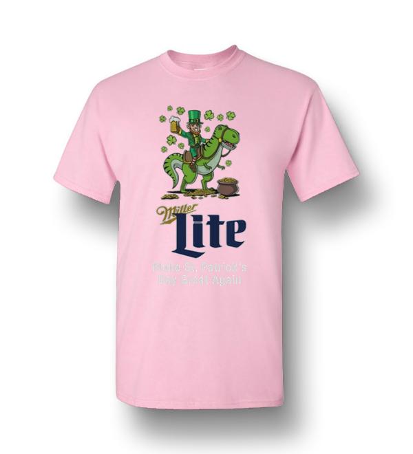 miller lite st patty's day shirt