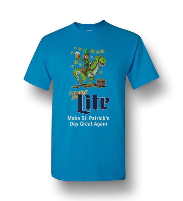 miller lite st patty's day shirt