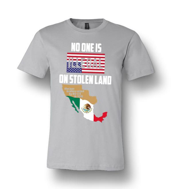 no one is illegal t shirt