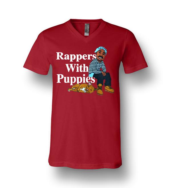 rappers with puppies shirts