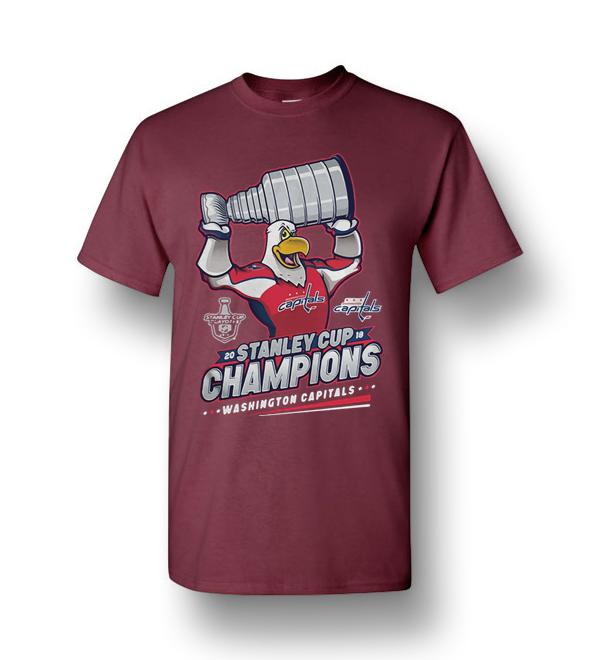 Stanley Cup Champions Washington Capitals Men Short-Sleeve T-Shirt ...