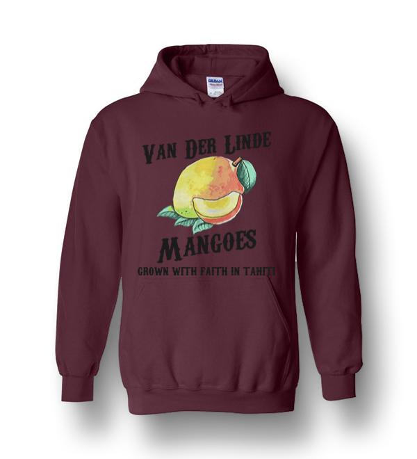 Van Der Linde Mangoes Grown With Faith In Tahiti Heavy Blend Hoodie ...