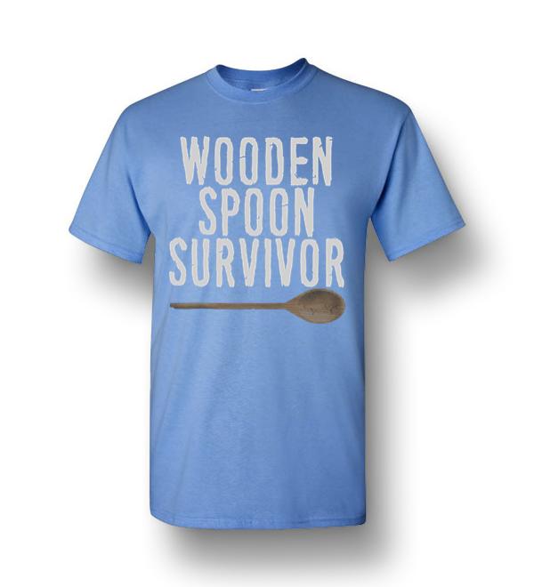 wooden spoon survivor t shirt