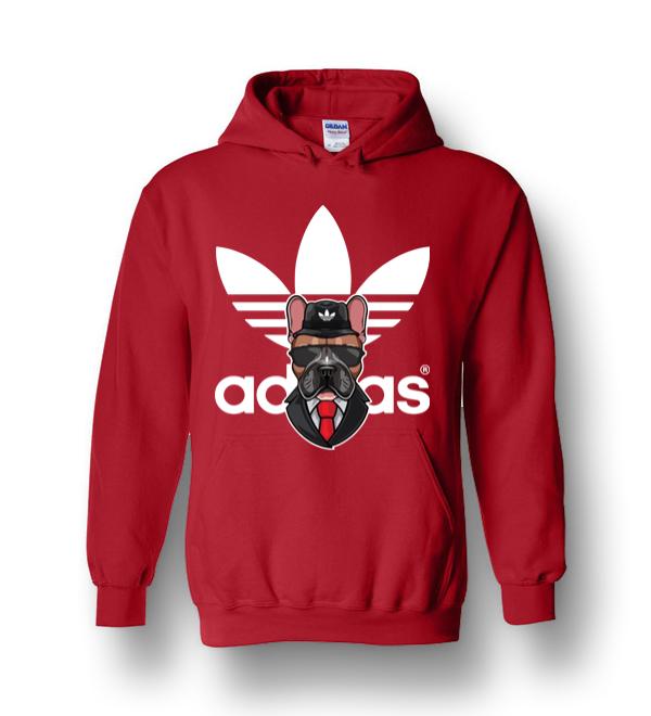 adidas french bulldog hoodie