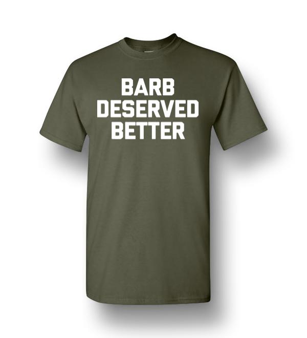 Barb Deserved Better Men Short-Sleeve T-Shirt - DreamsTees.com - Amazon ...