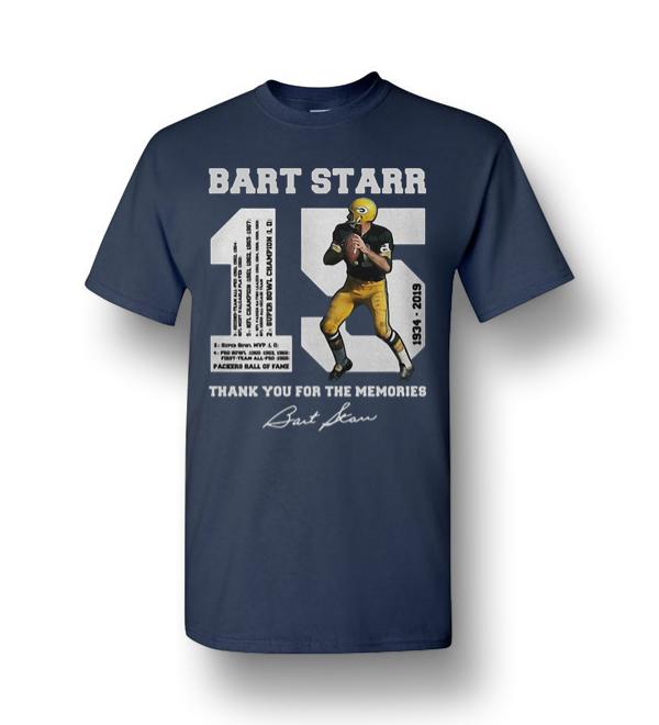 bart starr t shirt