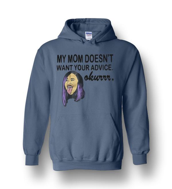 Cardi B Graphic My Mom Doesnt Want Your Advice Okurrr Heavy Blend Hoodie