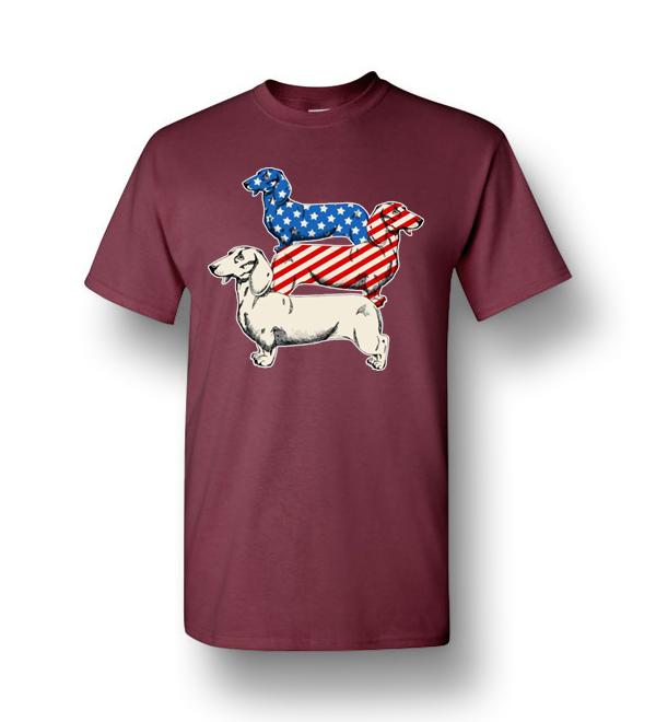 dachshund flag shirt