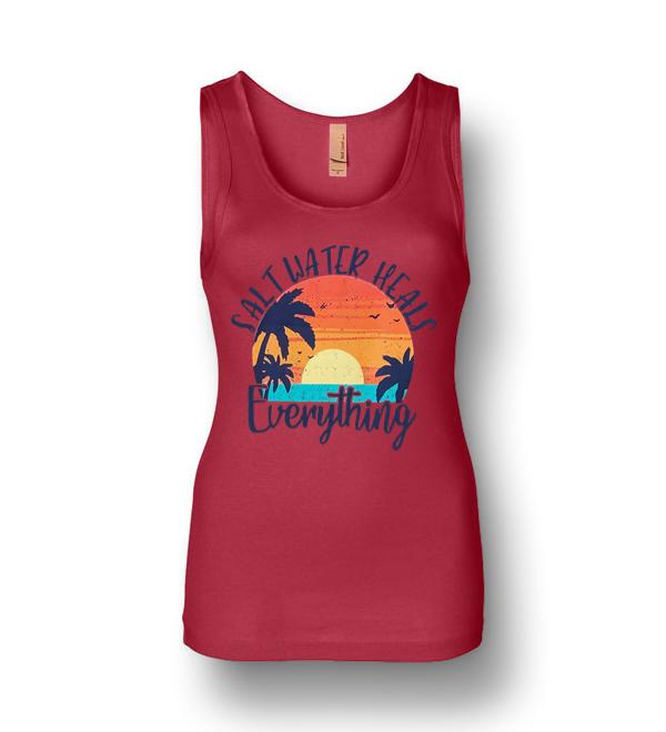 salt water heals everything shirt