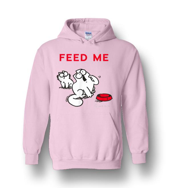 Simon’s Cat Feed Me Feed The Ca Heavy Blend Hoodie - DreamsTees.com ...