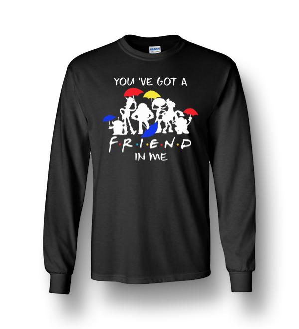 Disney Toy Story You Ve Got A Friend In Me Gif Long Sleeve T Shirt Dreamstees Com Amazon Best Seller T Shirts