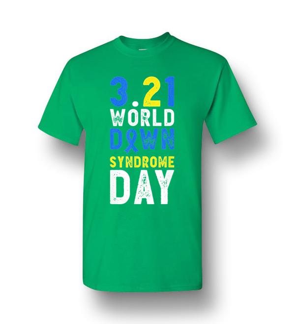 Down Syndrome Awareness World Down Syndrome Men Short-Sleeve T-Shirt ...