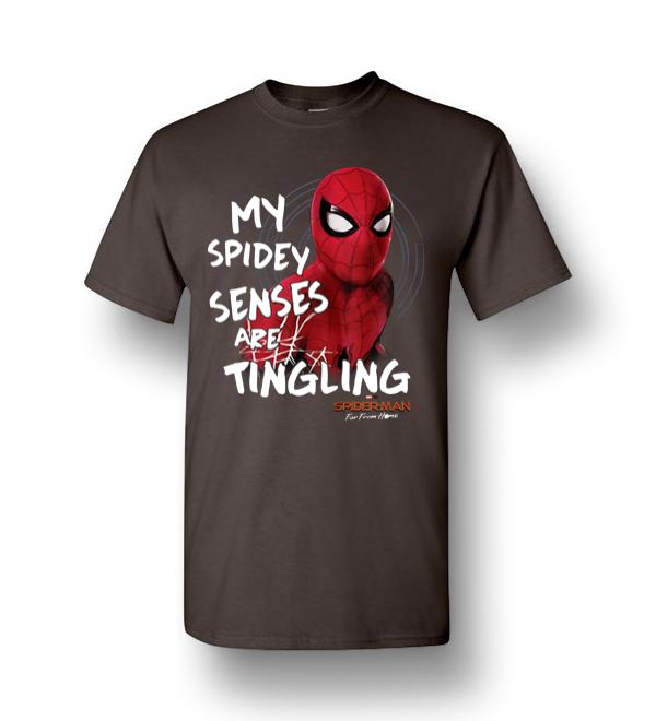 Spider Man My Spidey Senses Are Tingling Men Short-Sleeve T-Shirt ...