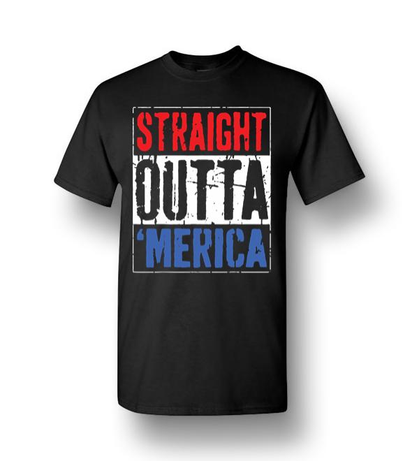 straight outta merica shirt