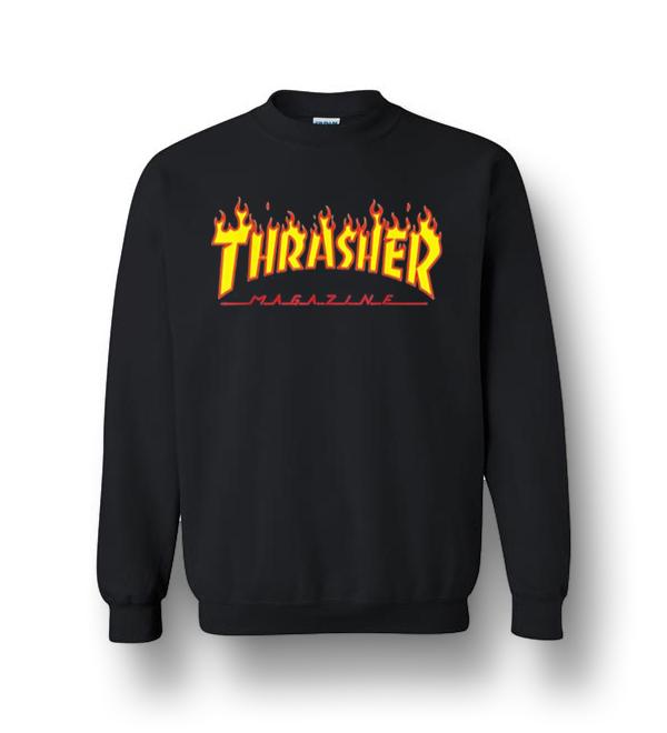 thrasher crewneck sweater