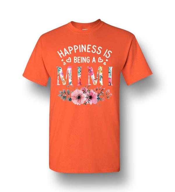 Happiness Is Being A Mimi Mother Men Short Sleeve T Shirt Amazon Best Seller
