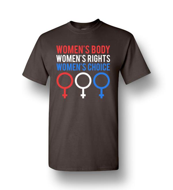 Women Rights Shirt Pro Choice Apparel Support Abortion Men Short-Sleeve ...